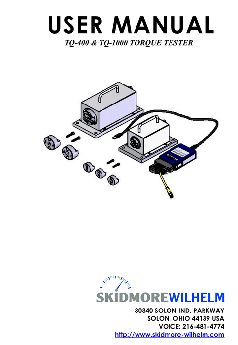 TQ-400 User Manual