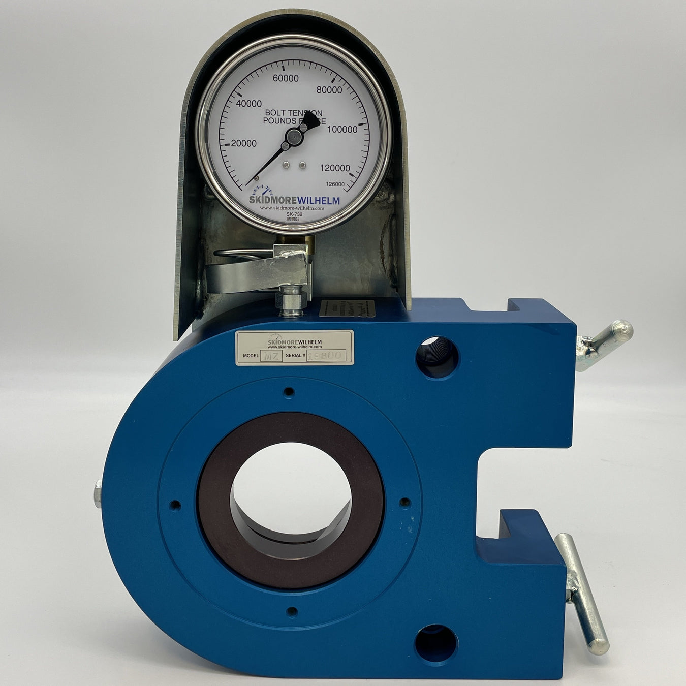 Testing Equipment for 1" Diameter Bolts